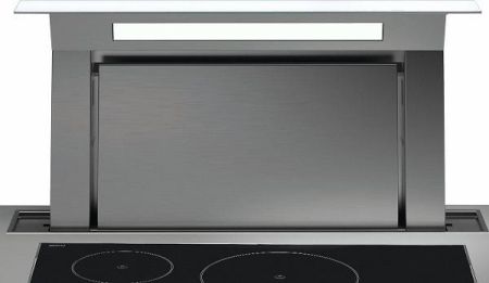 Вытяжка DOWNDRAFT GLASS WHITE 90