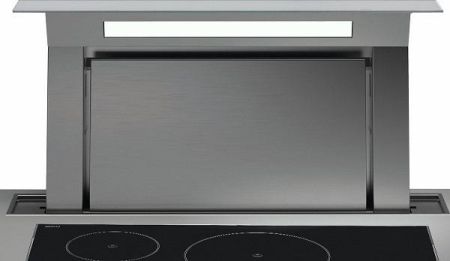 Вытяжка DOWNDRAFT GLASS STEEL 90